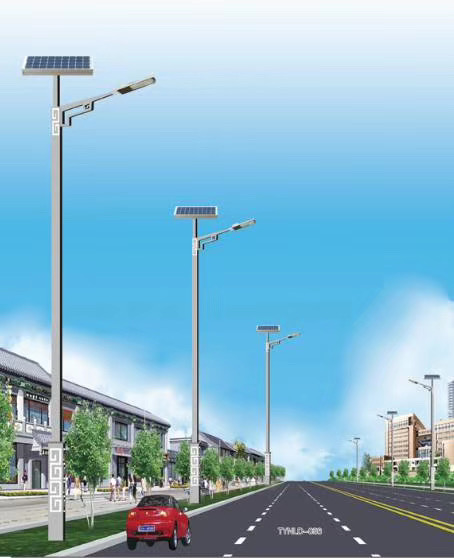 龙感湖管理区城乡建设太阳能路灯