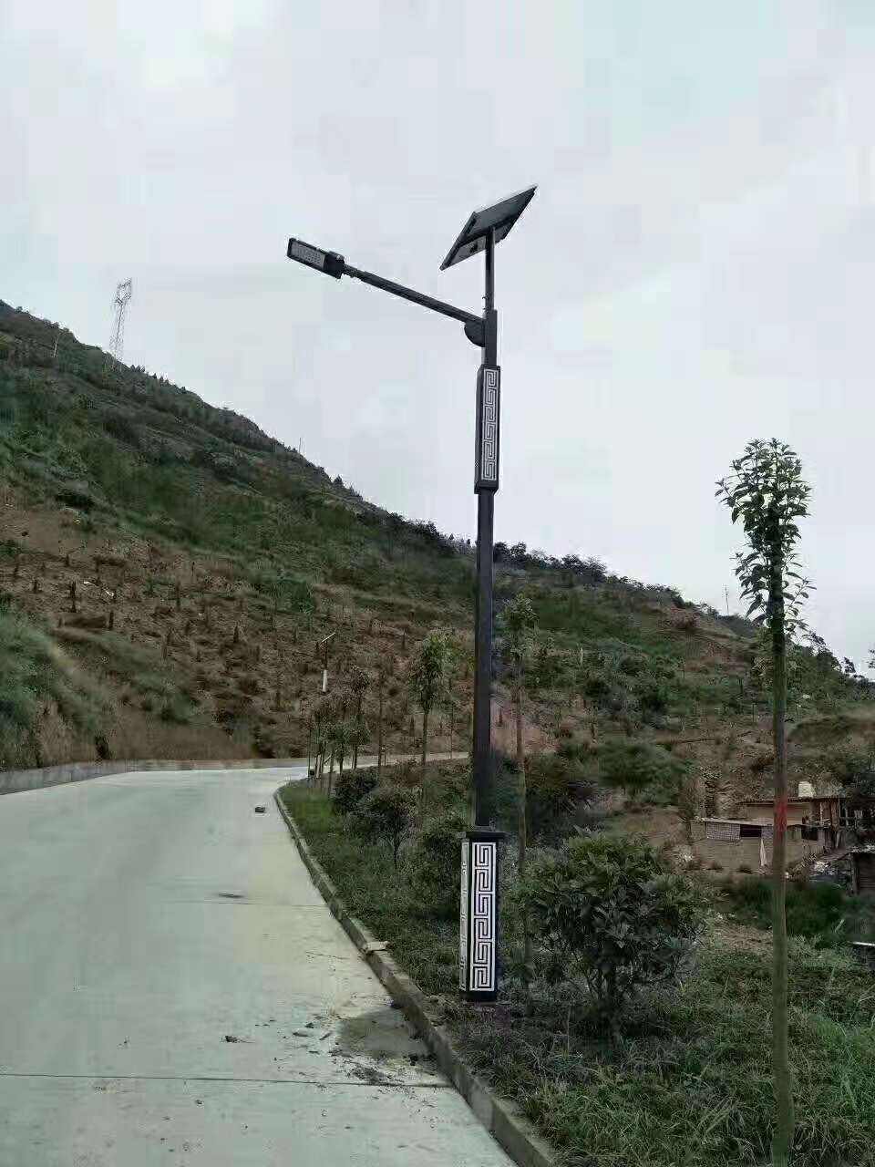 龙感湖管理区仿古太阳能路灯